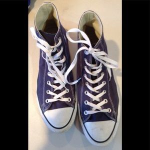Men's converse blue size 12